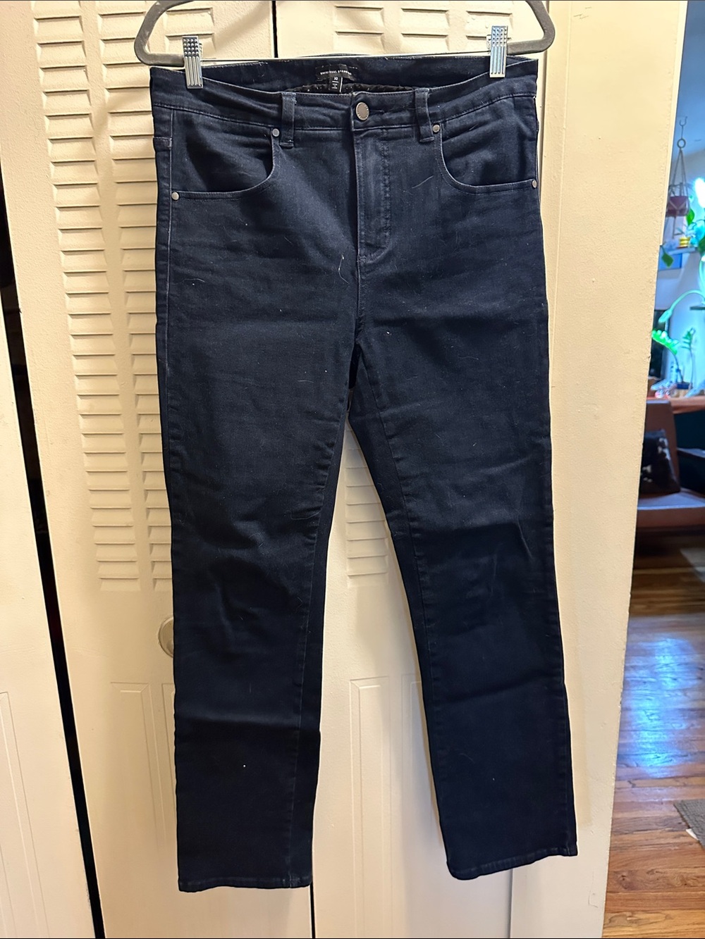 Universal Standard Women's dark bootleg Jeans Waist 10